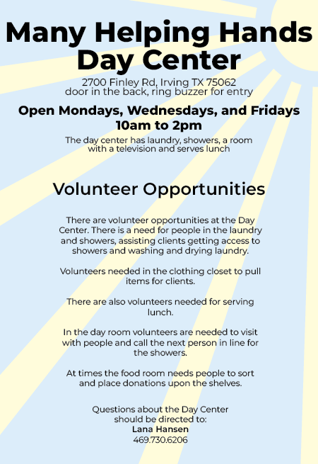 Day Center Flyer
